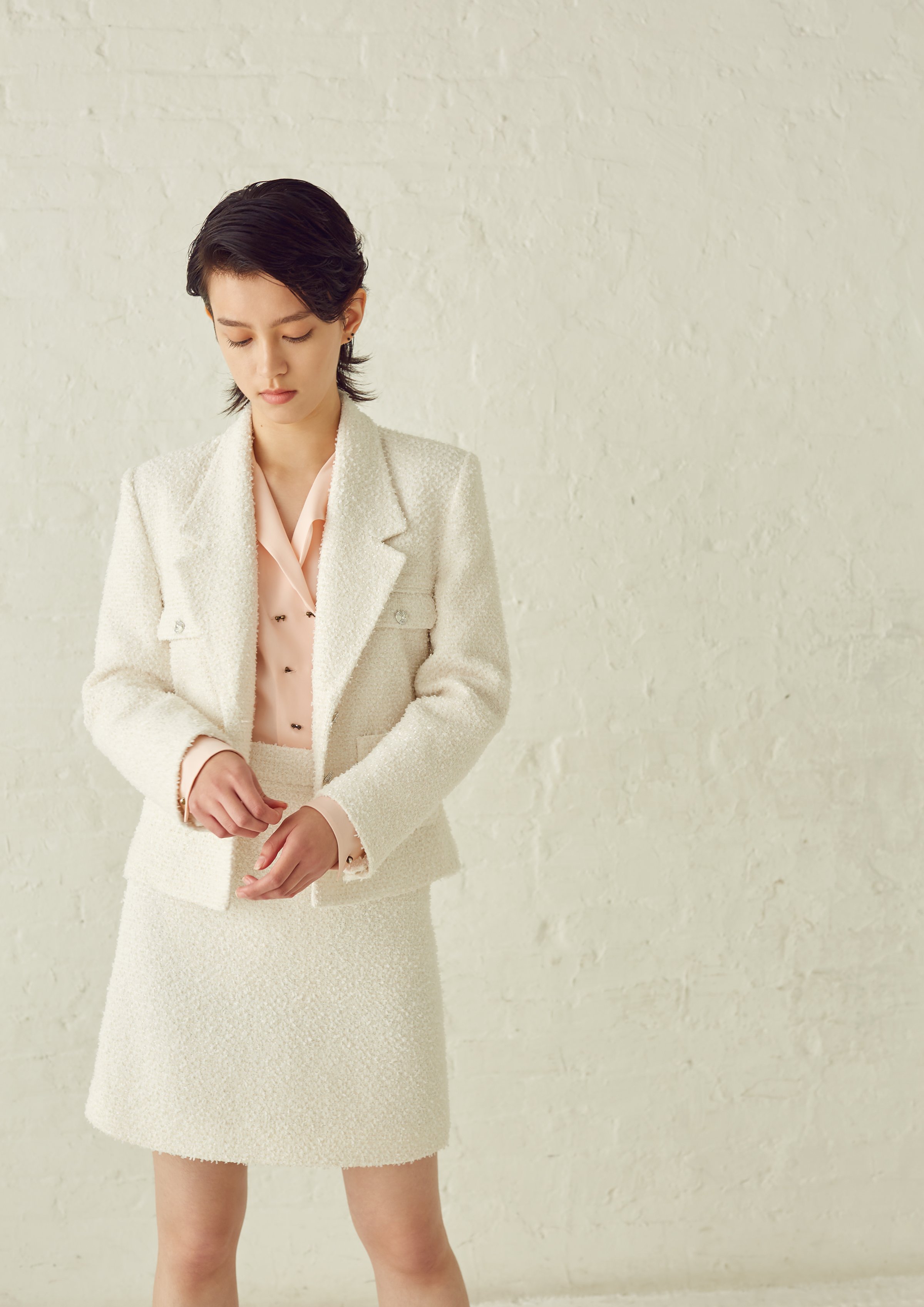 Lasher Metallic Tweed Jacket — S O O N I L Lasher Metallic Tweed Jacket — S O O N I L